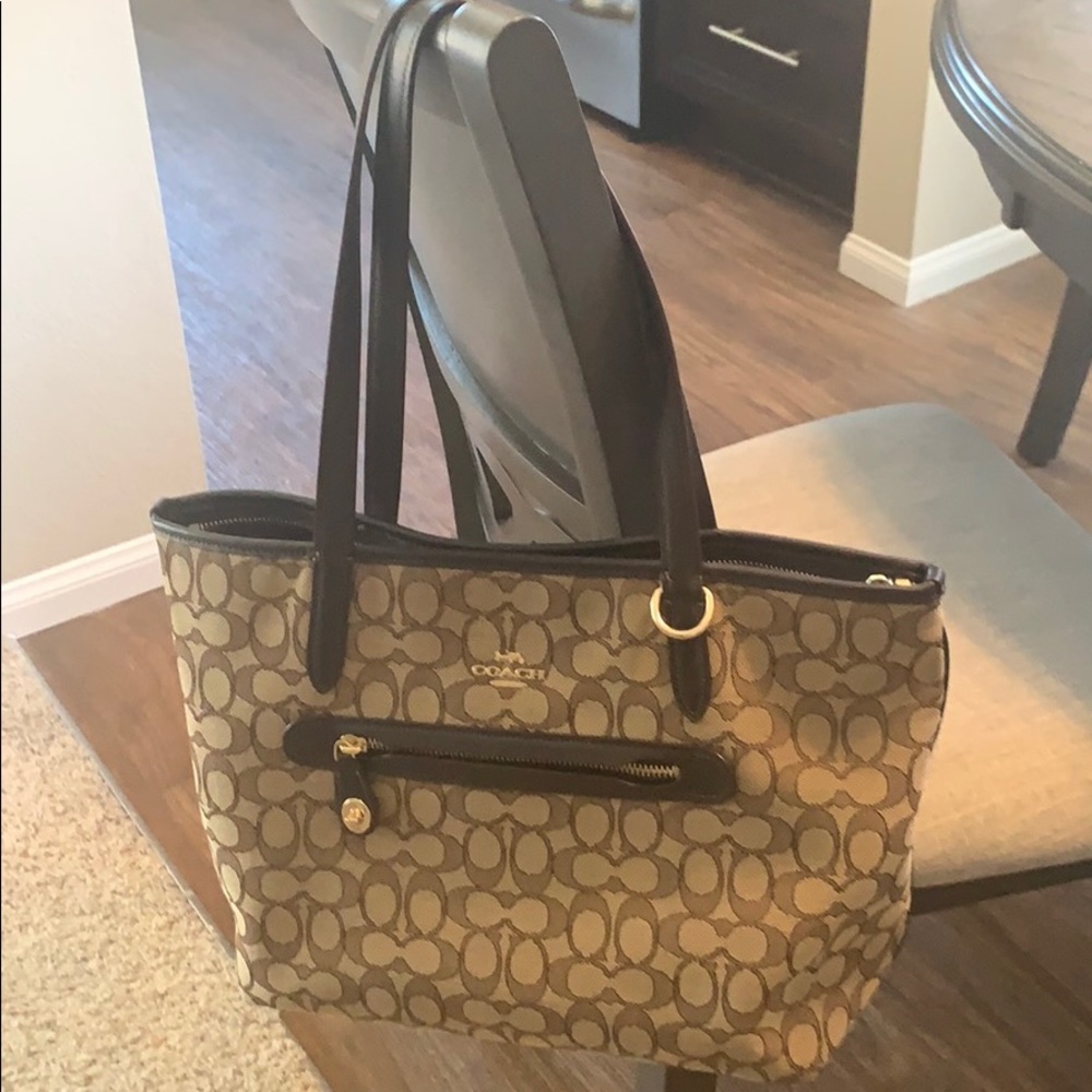 Coach Prairie Satchel in Signature Canvas